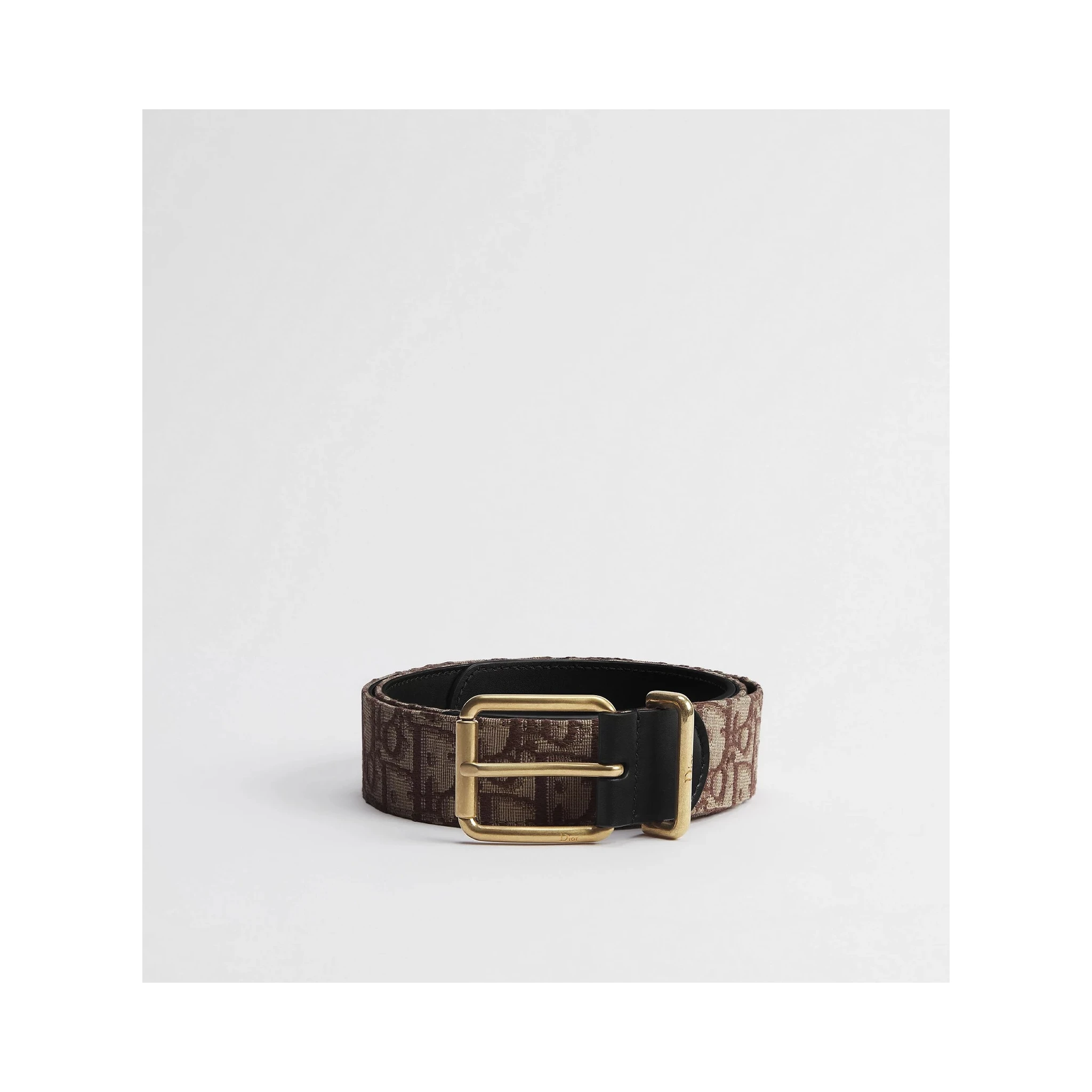 Dior Oblique leather belt