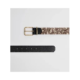 Dior Oblique leather belt