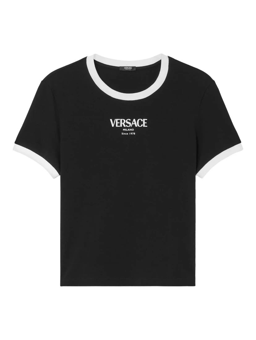 Versace T-shirts and Polos Black