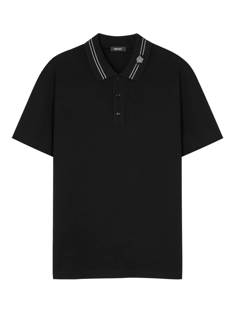 Versace T-shirts and Polos Black