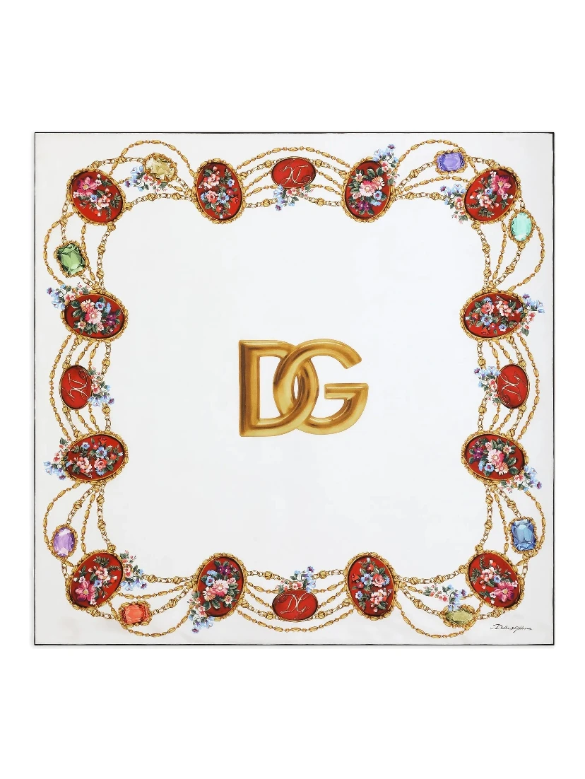 Dolce & Gabbana Scarfs White