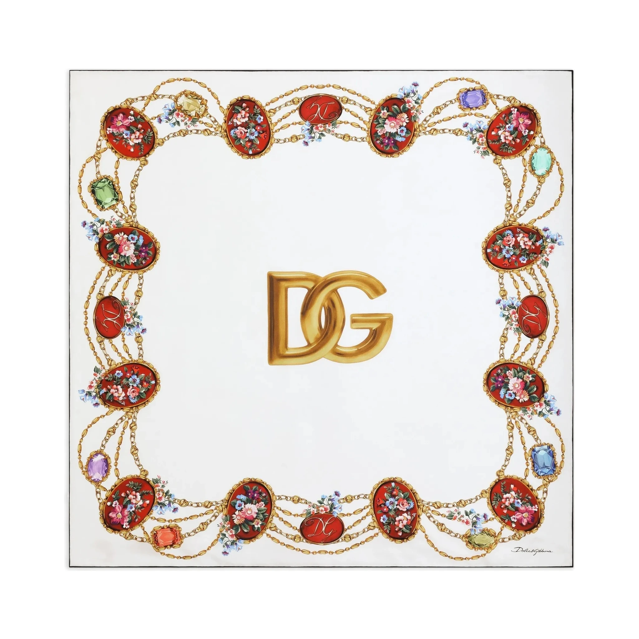 Dolce & Gabbana Scarfs White
