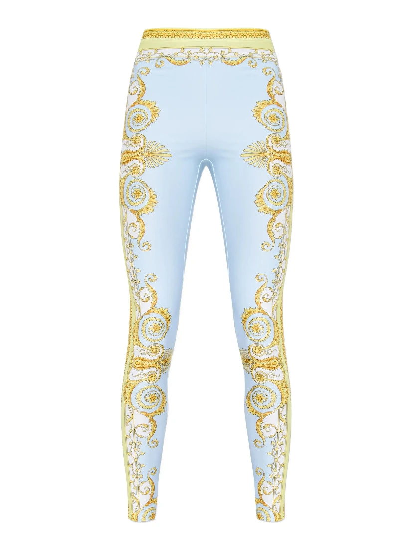 Versace Trousers Clear Blue