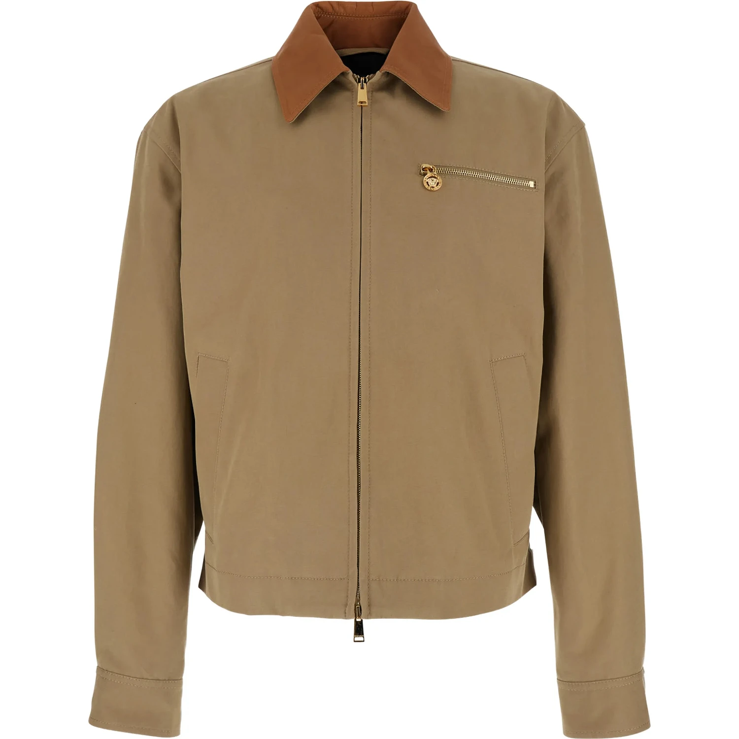Versace Jackets Beige