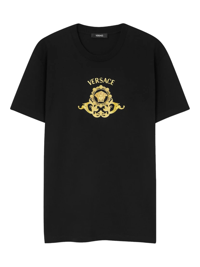 Versace T-shirts and Polos Black