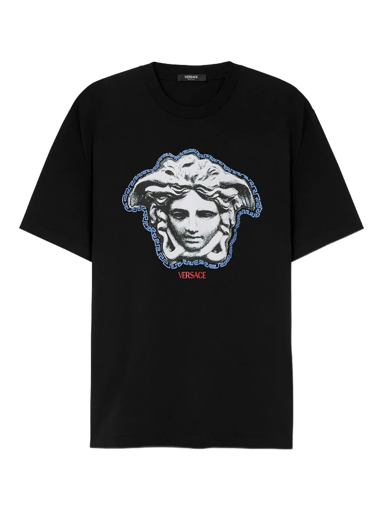 Versace T-shirts and Polos Black