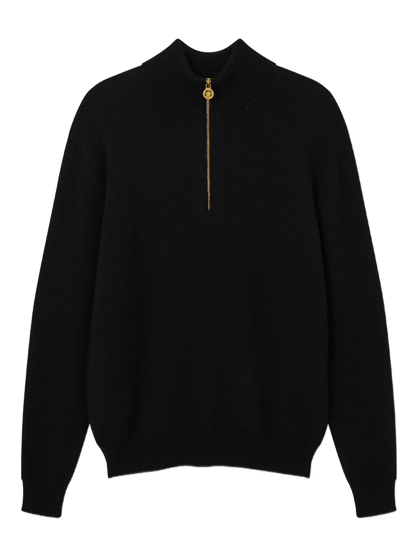 Versace Sweaters Black