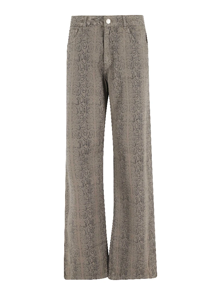 JEANS IN DENIM PITONATO