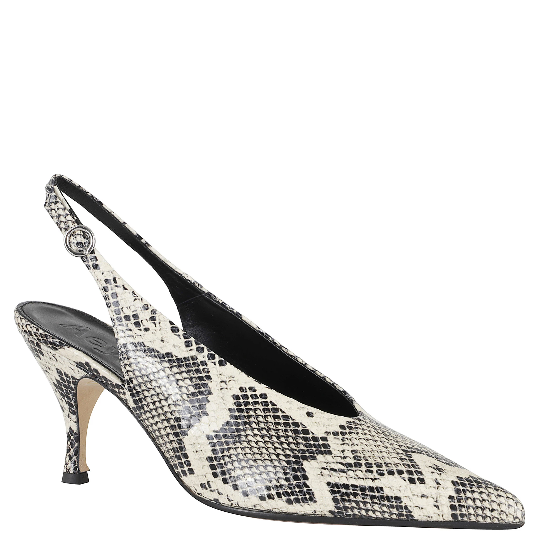 CARLA SNAKE PRINT CALF LEATHER