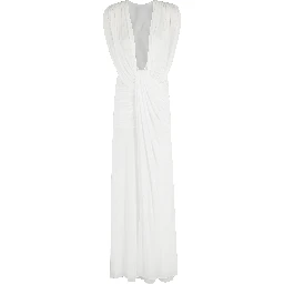 RIPPLE DRAPE GOWN