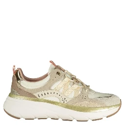 Beige Polyurethane Women Sneaker