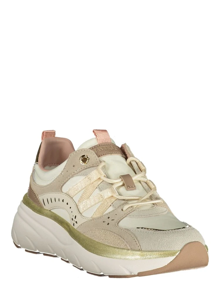 Beige Polyurethane Women Sneaker alternative