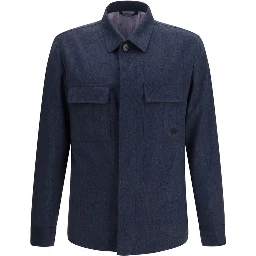 Blue Wool Coat