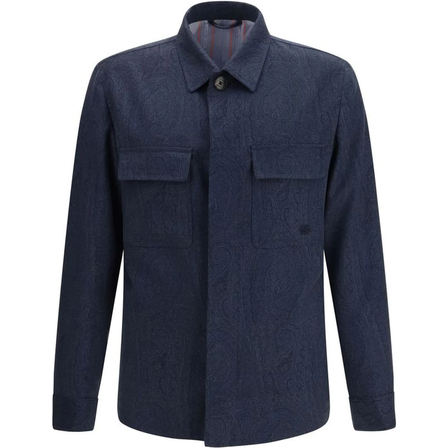 Blue Wool Coat