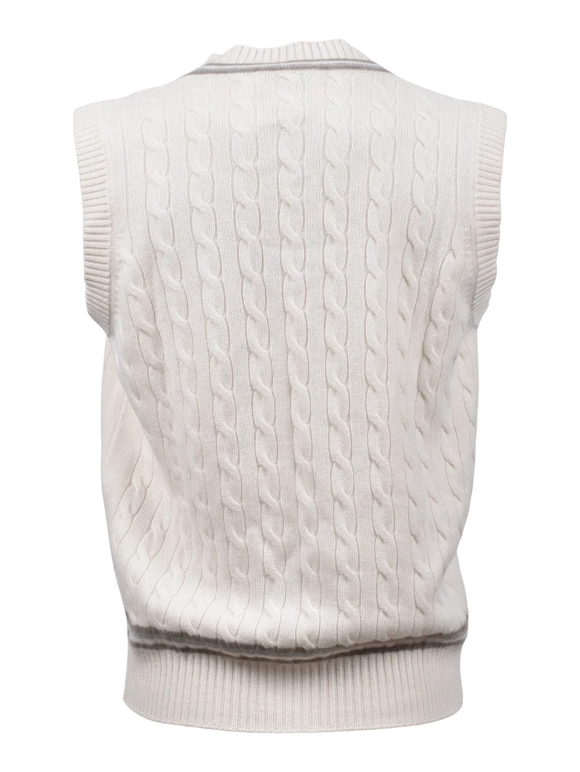 Beige Cashmere Cashmere Sweater