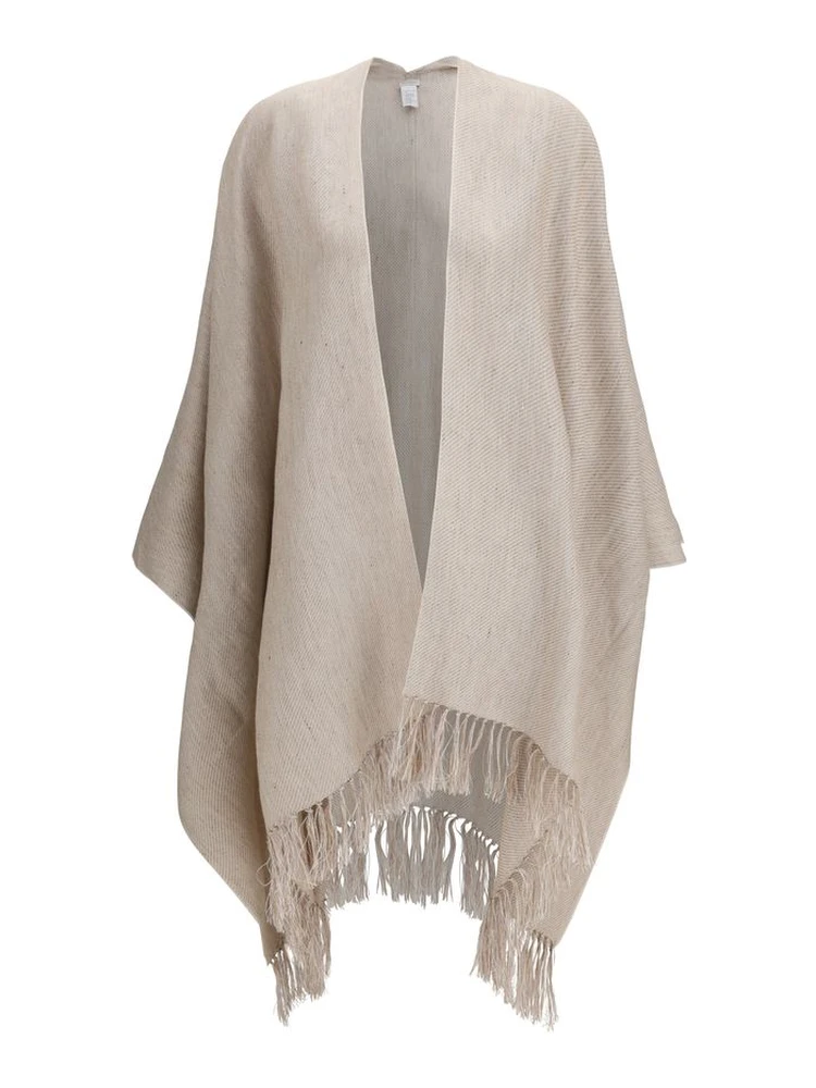 Beige Linen Coat