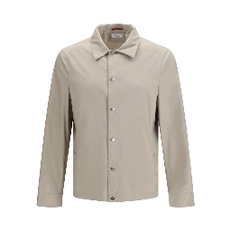 Beige Polyester Coat