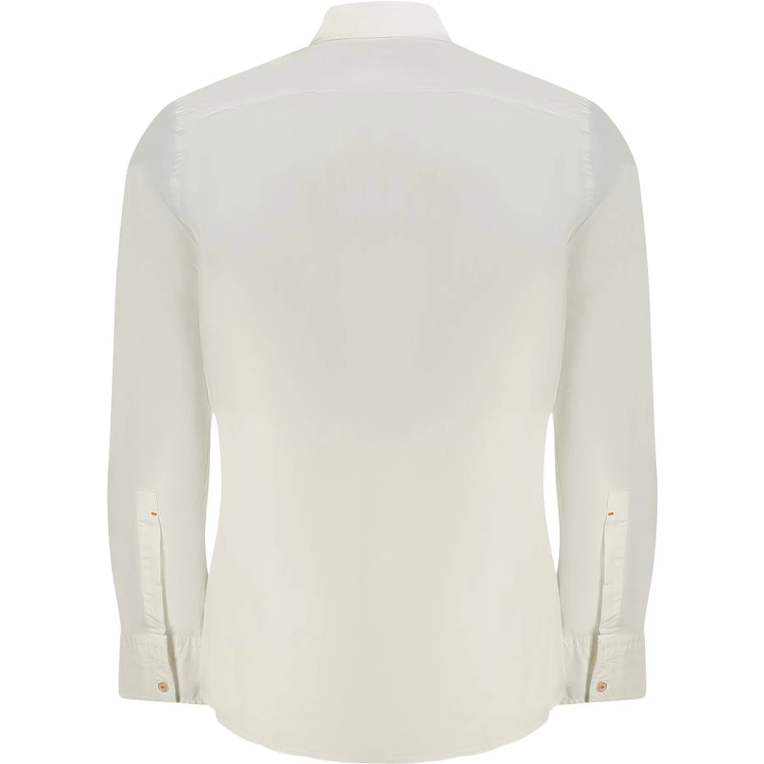 White Cotton Men Shirt