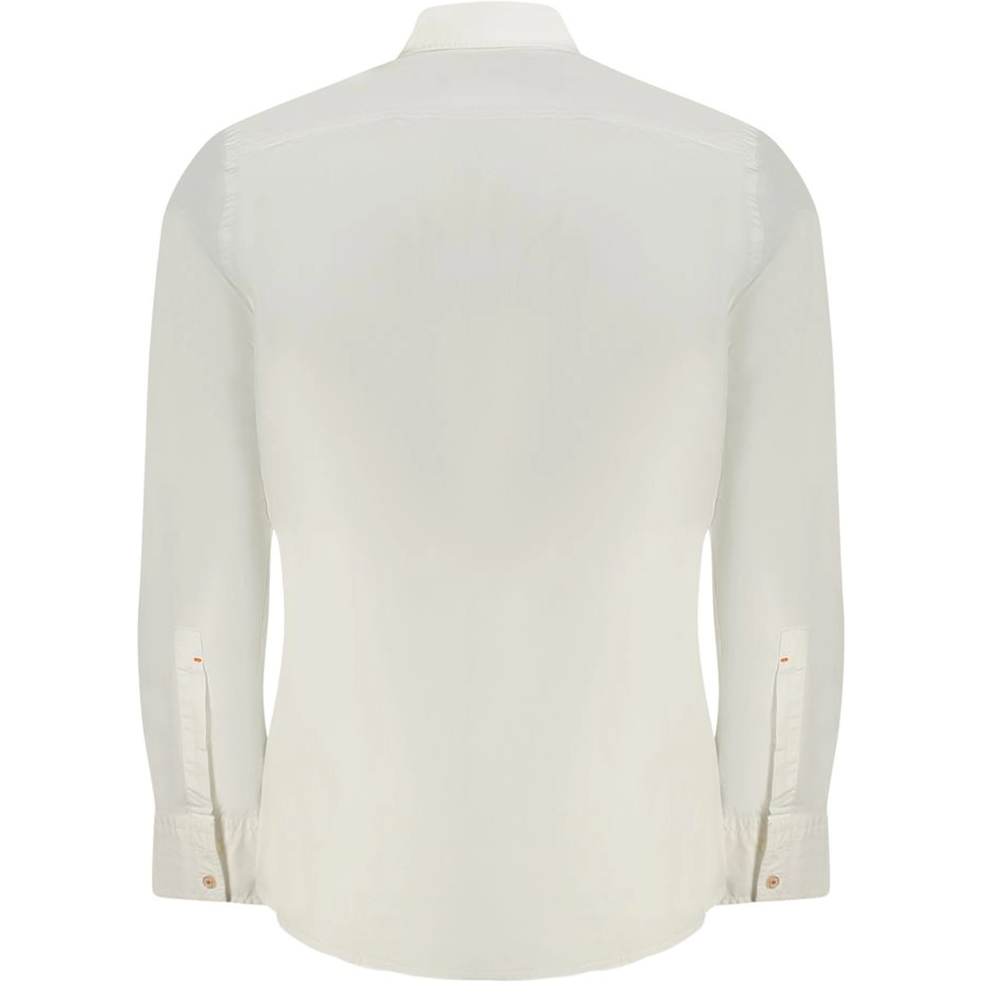 White Cotton Men Shirt