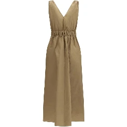 Beige Polyamide Casual Dress