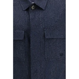 Blue Wool Coat