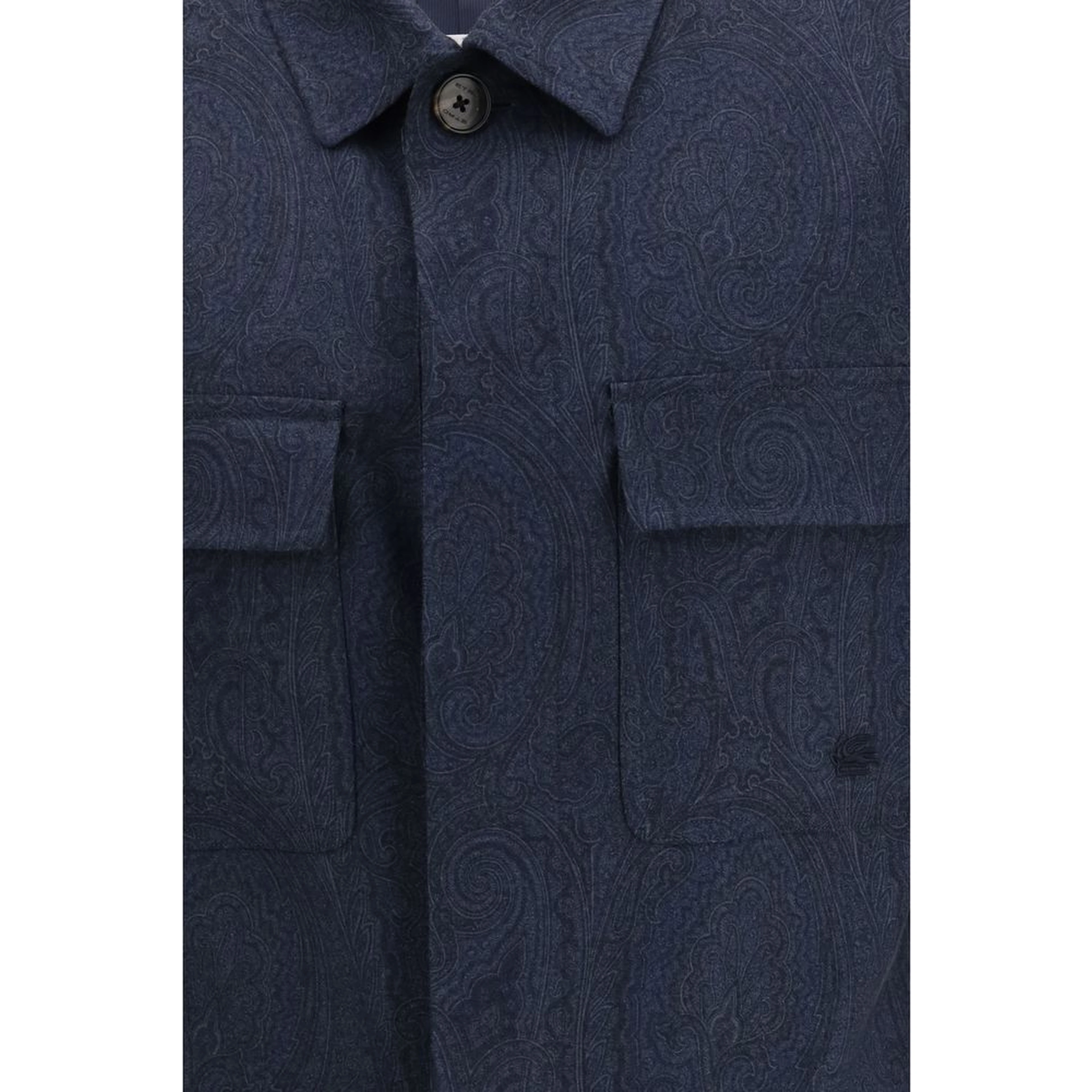 Blue Wool Coat
