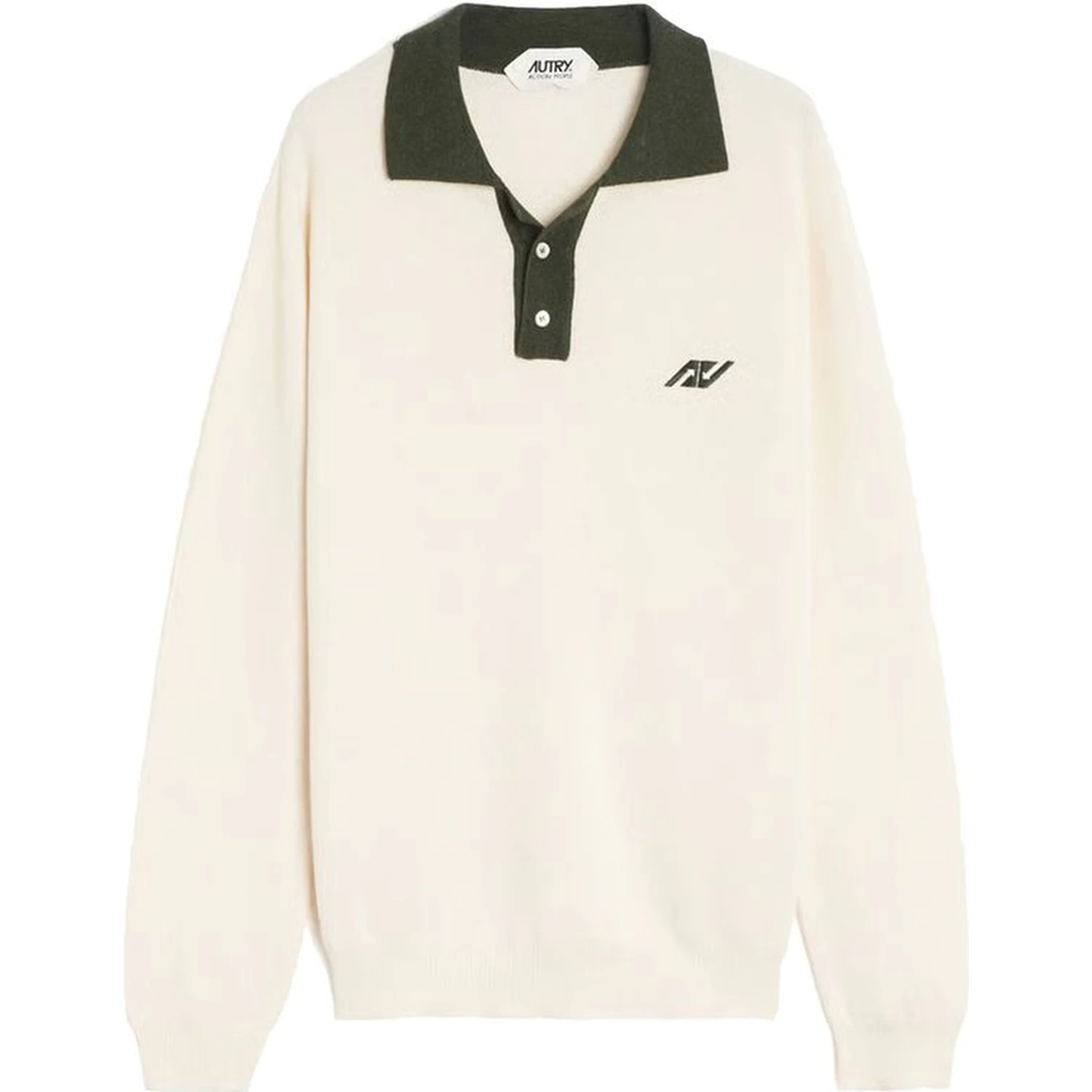 Beige Cotton Polo Shirt
