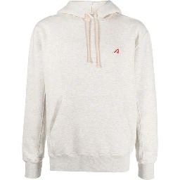 Beige Cotton Hoodie