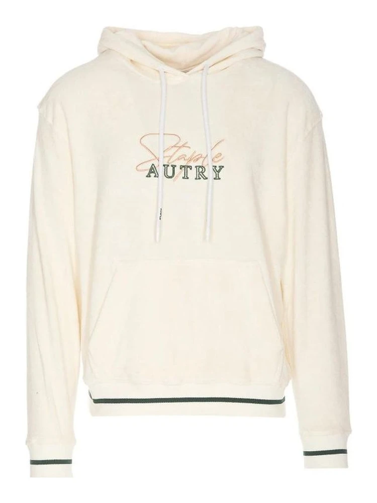 White Cotton Hoodie