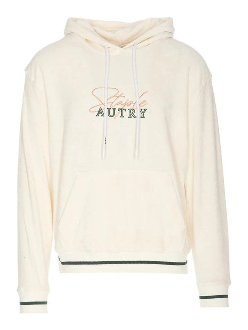 White Cotton Hoodie