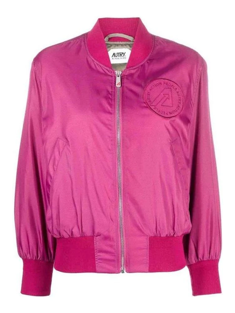 Multicolor Nylon Bomber