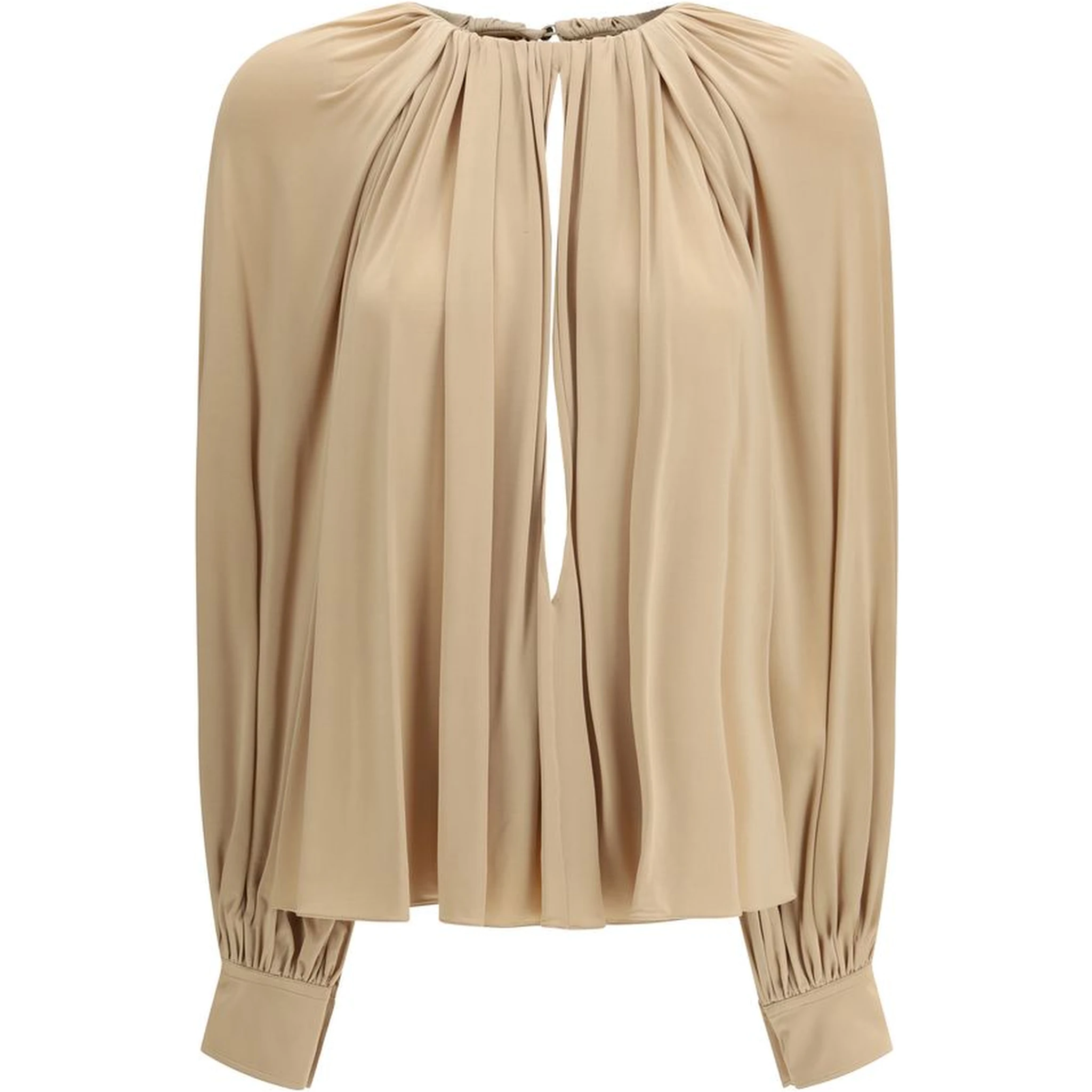 Beige Viscose Top