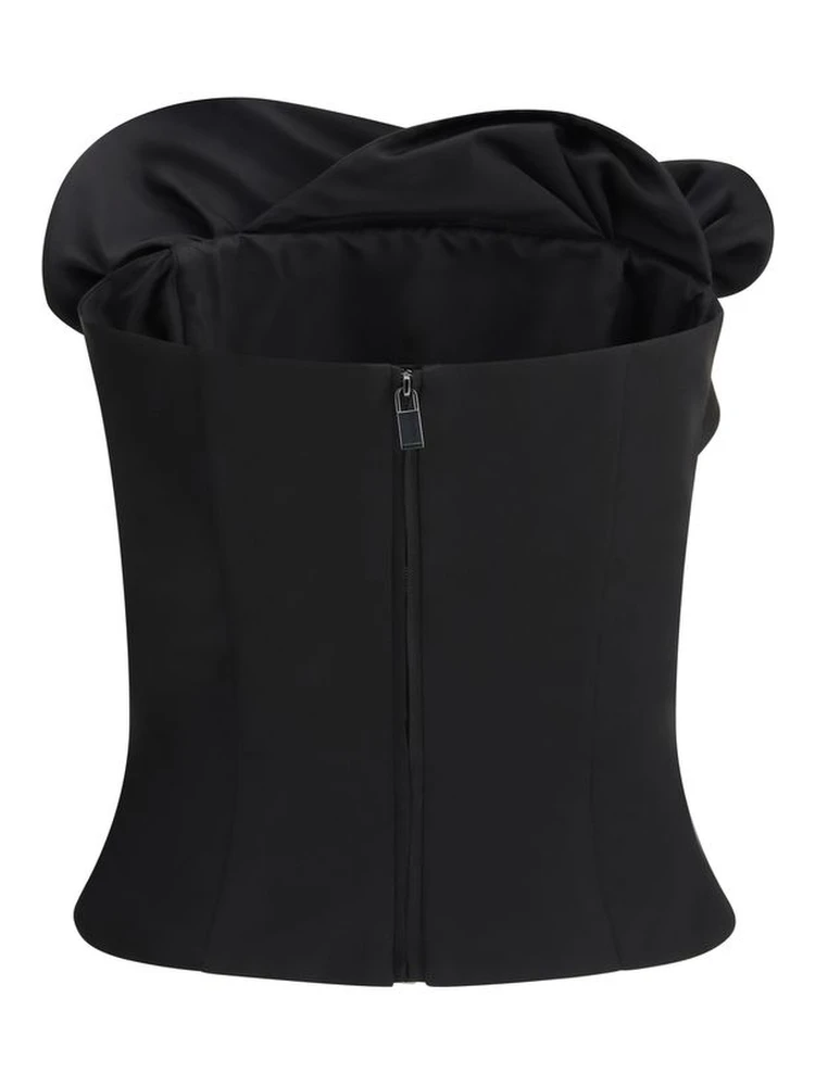 Black Fleece Wool Top alternative