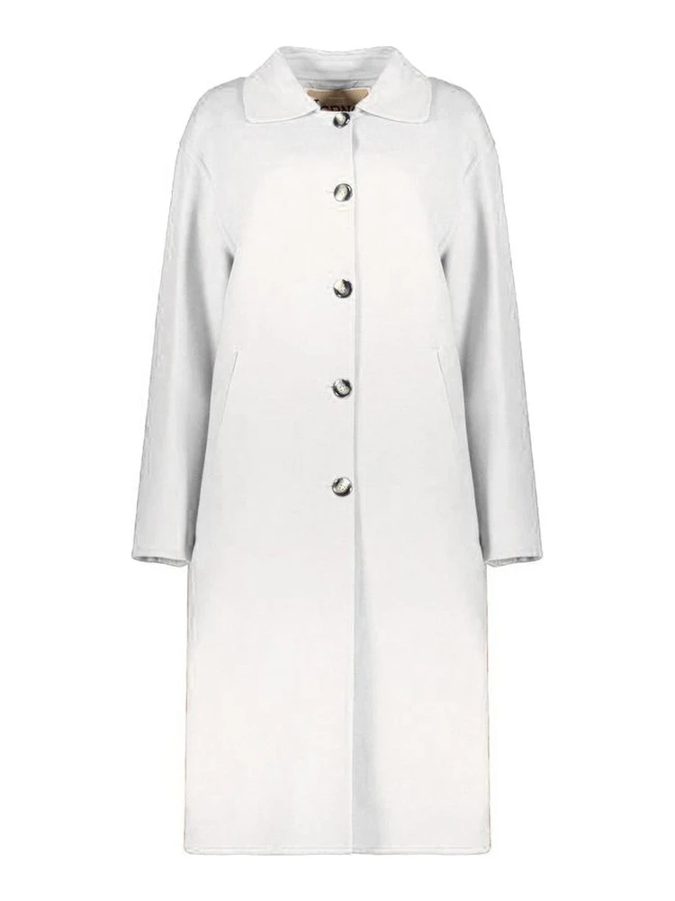 White Wool Coat