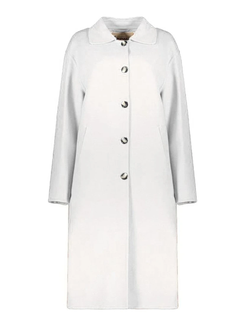 White Wool Coat