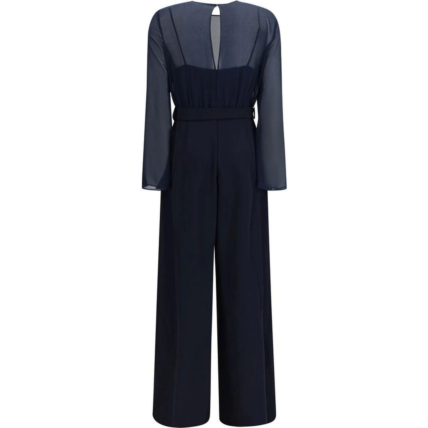 Blue Polyester Rompers