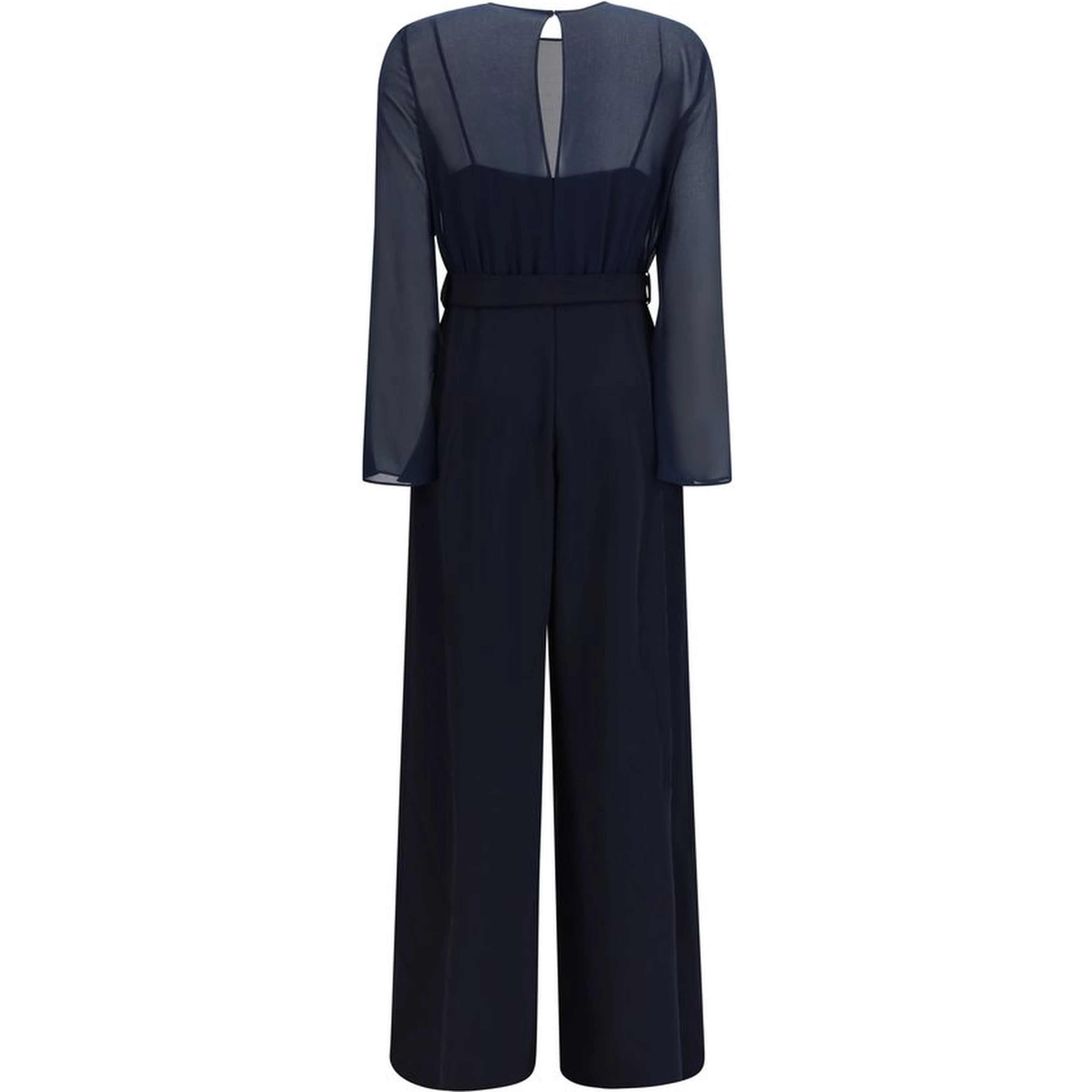 Blue Polyester Rompers