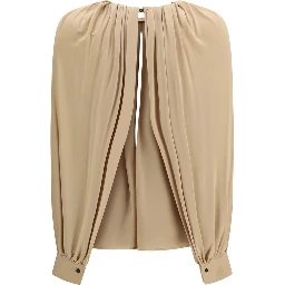Beige Viscose Top