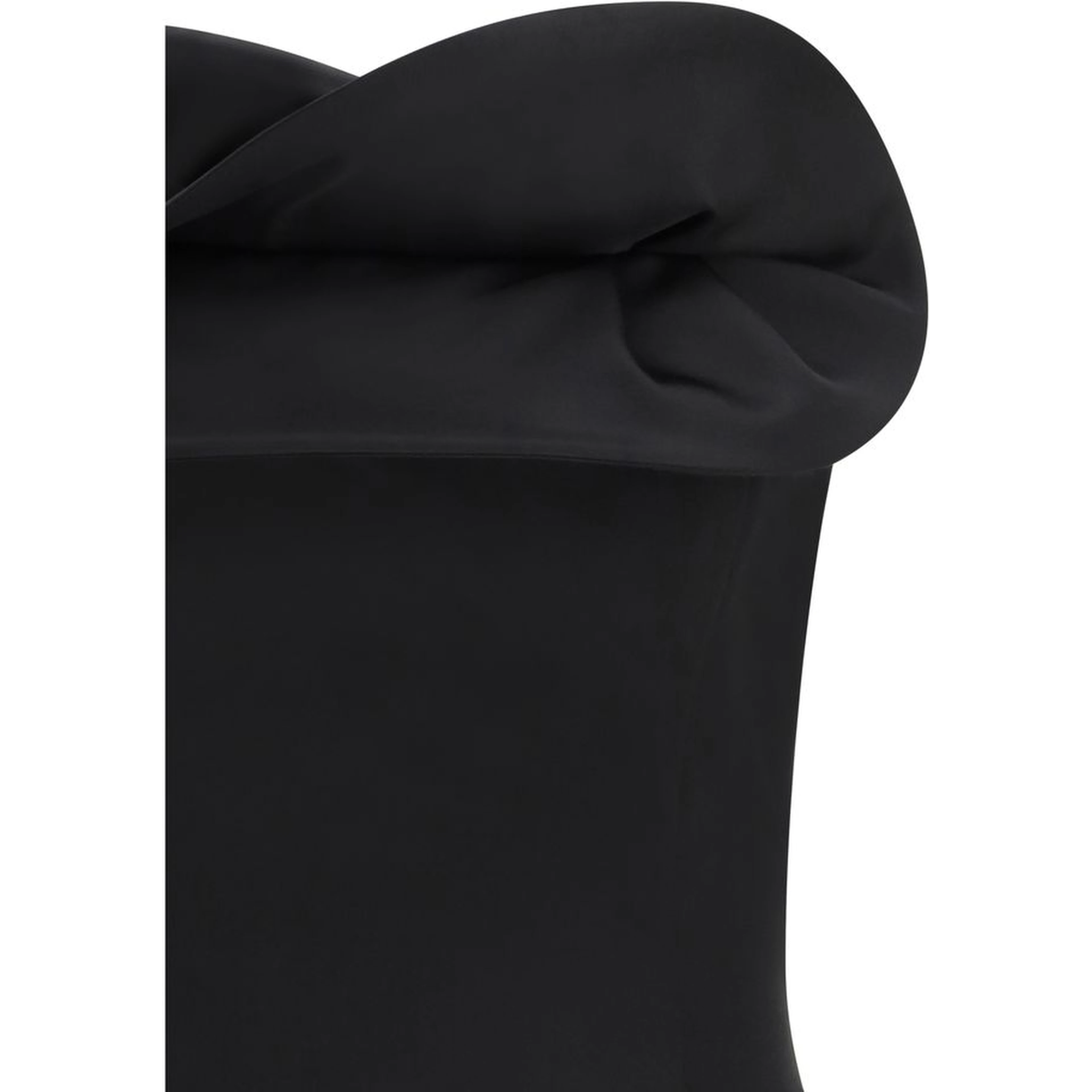 Black Fleece Wool Top
