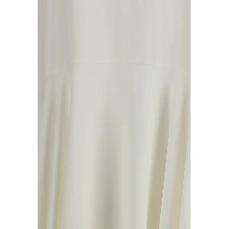 White Linen Casual Dress