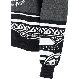 Black Cotton Sweatshirt