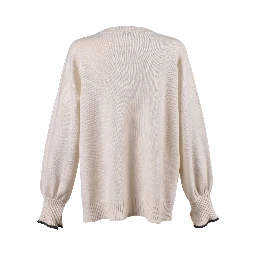 White Cashmere Sweater