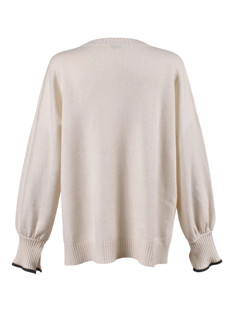 White Cashmere Sweater