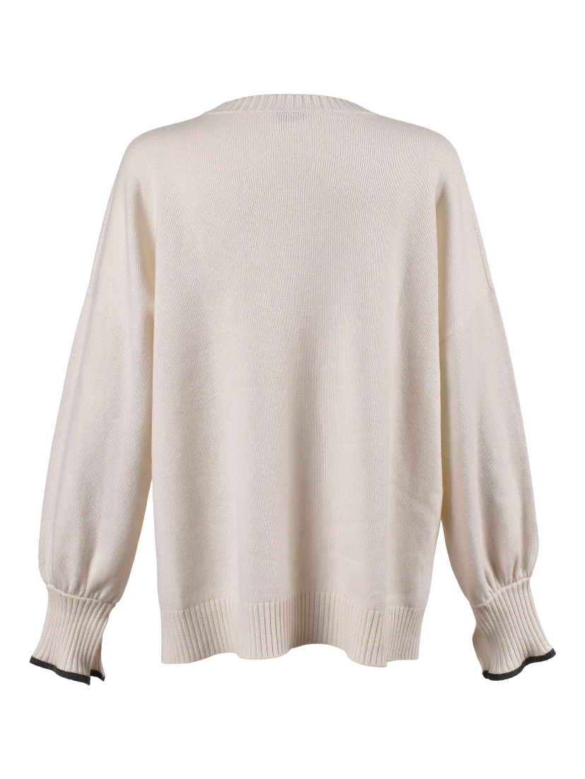 White Cashmere Sweater
