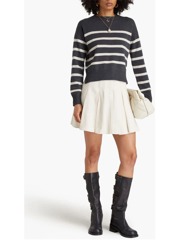 Beige Cashmere Sweater