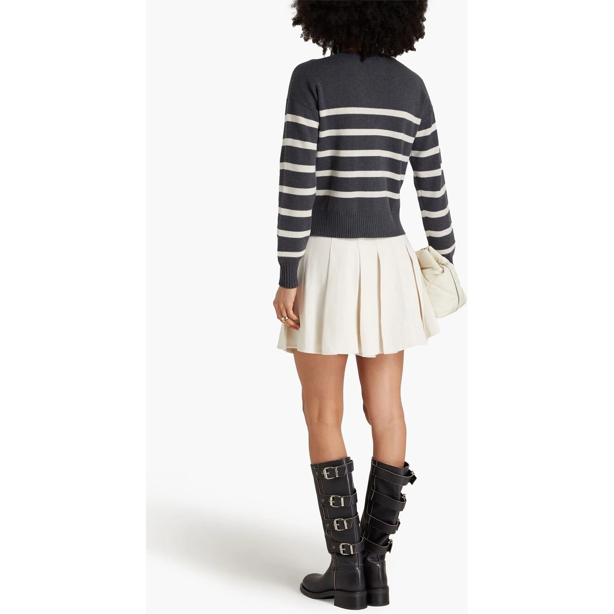 Beige Cashmere Sweater