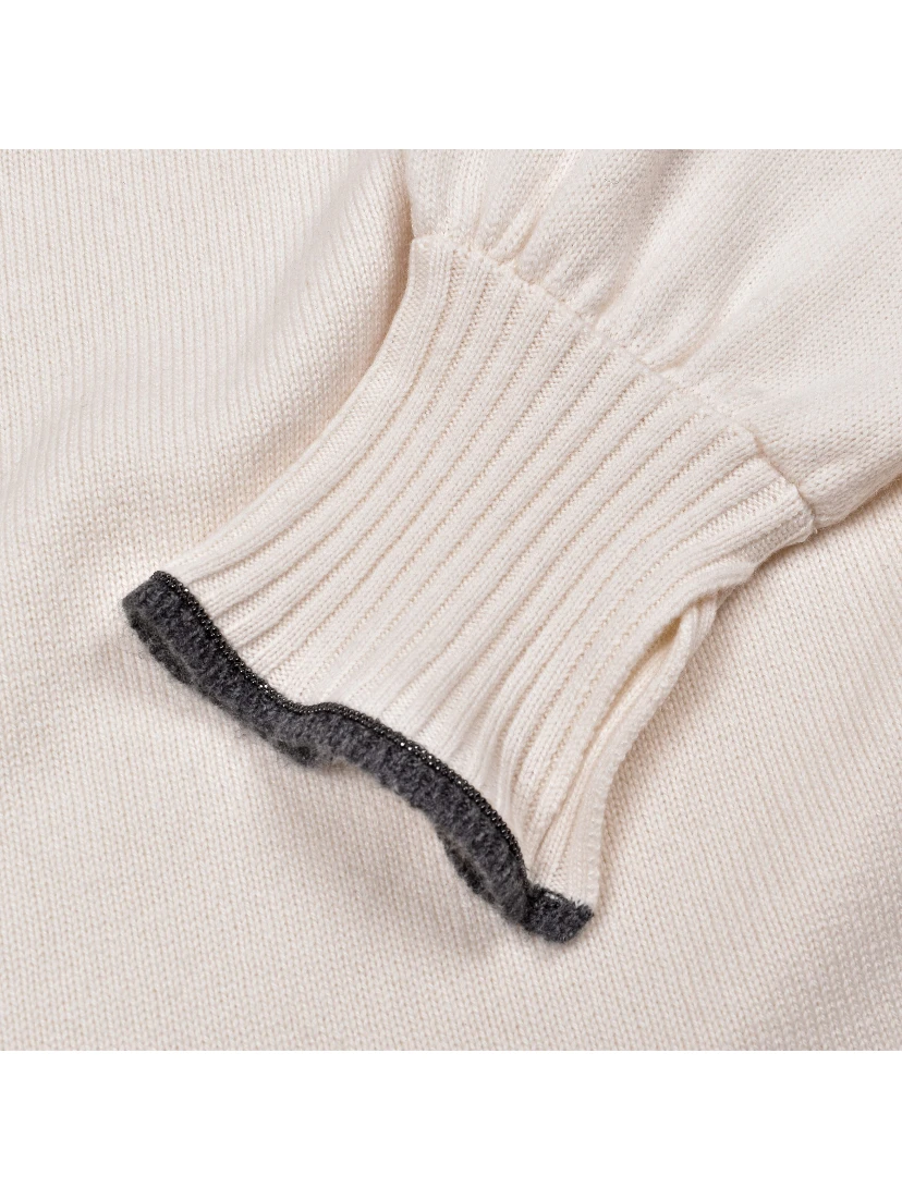 White Cashmere Sweater