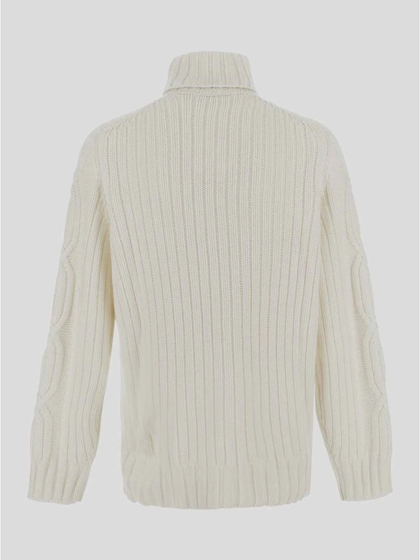 Beige Cashmere Sweater