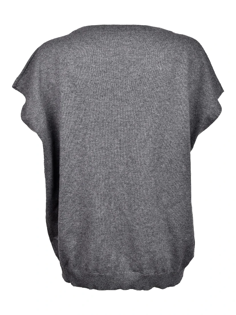 Gray Cashmere Sweater