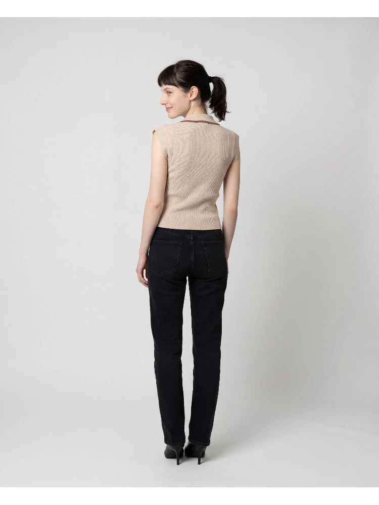 Beige Cashmere Sweater